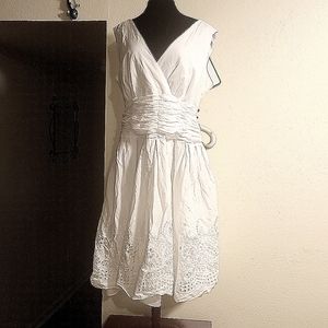 Dress just took out of bag some discoloration attached more pictures